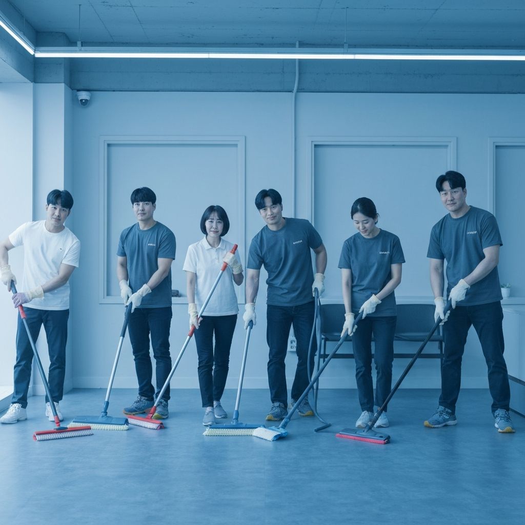 청소 서비스 팀